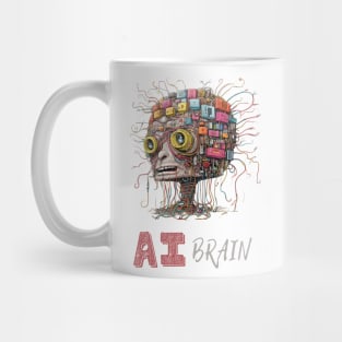 AI Brain Mug